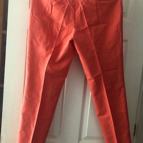 CALVIN KLEIN WOMEN PANT SIZE 8 COLOR CORAL GREAT CONDITION - Picture 3 of 3
